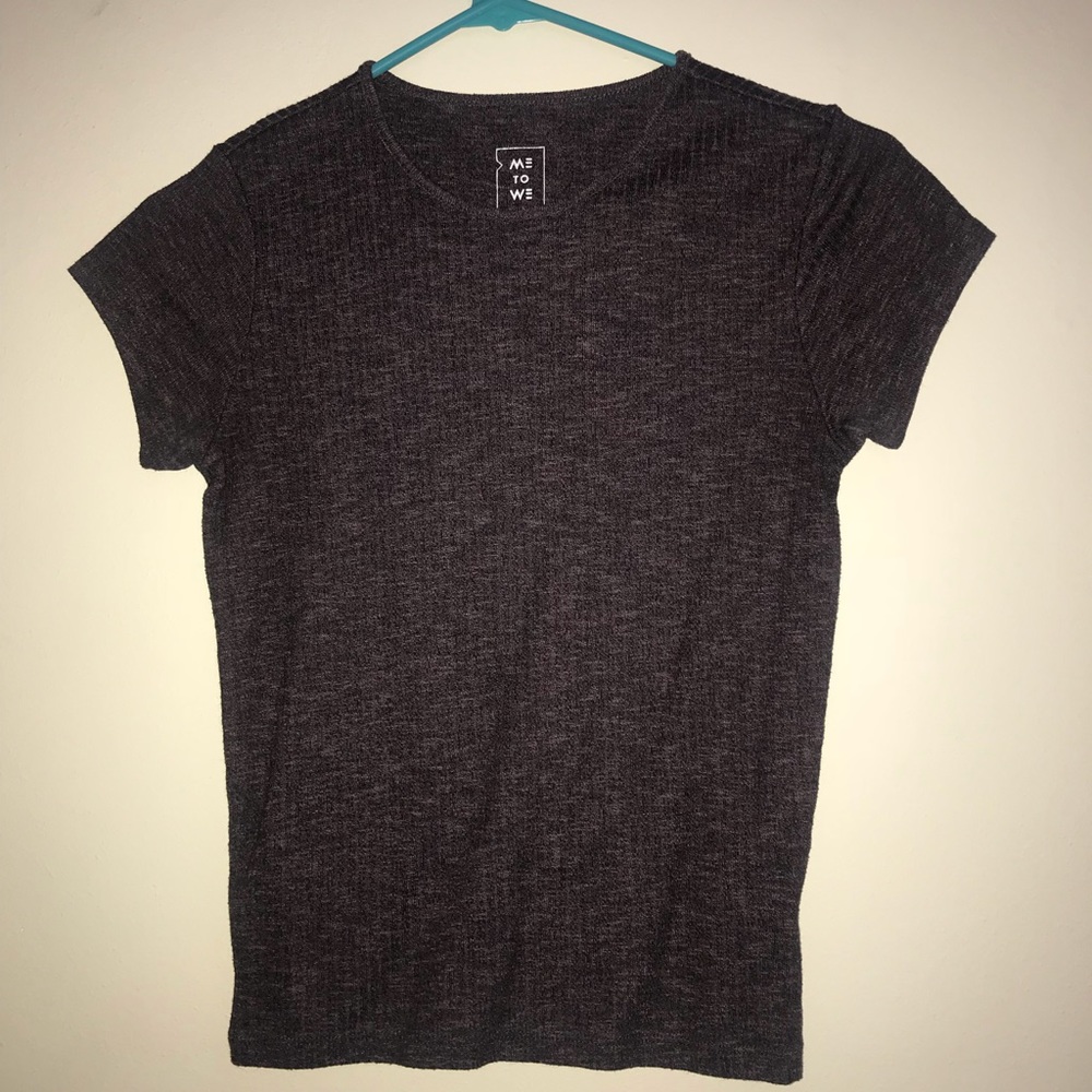 Dark purple shirt